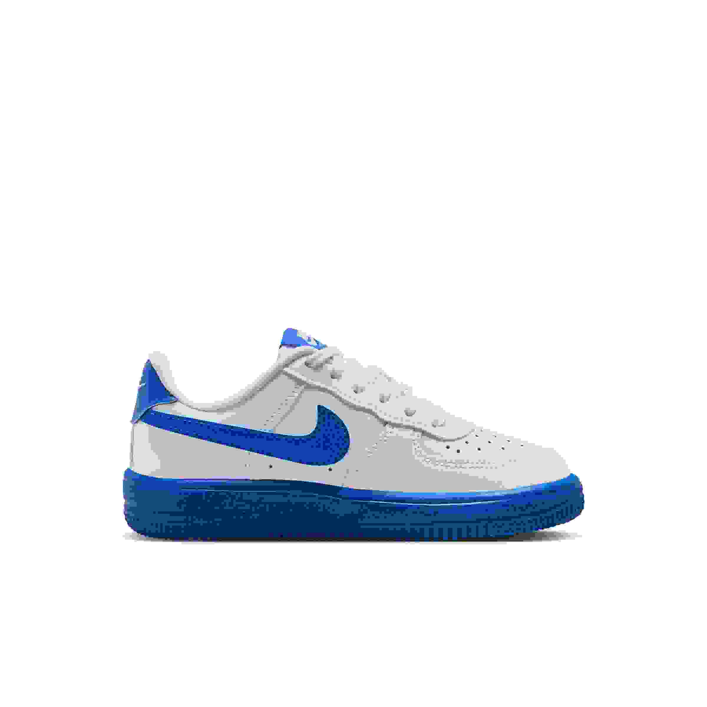 Nike Force 1 Low Preschool Boys' "White/Game Royal" Shoe